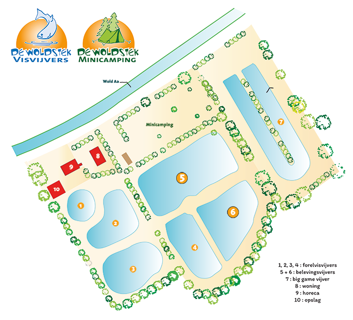 DeWoldstek-Plattegrond